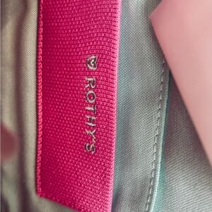 Rothy's Vibrant Pink and Subtle Gray Accessory